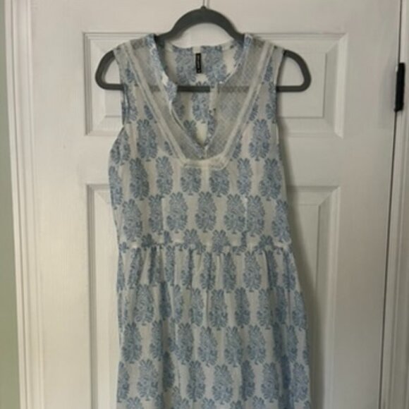 Floral cotton picnic dress - Picture 1 of 3